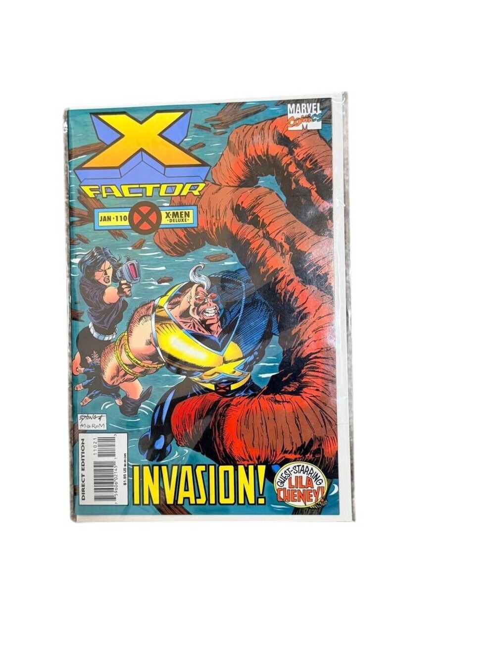X-Factor #110 Marvel Comics 1996 Invasion Vintage